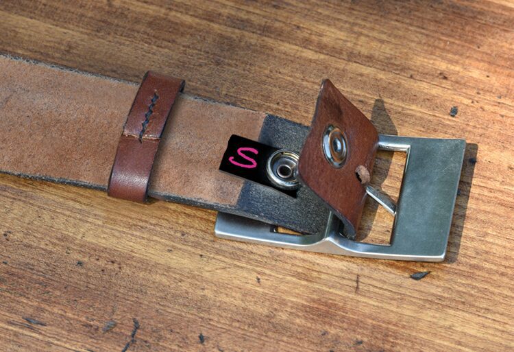 belt-2 Aztec Beaded Belt with Art Deco Buckle