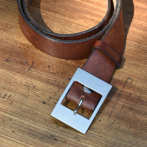 Aztec Beaded Belt with Art Deco Buckle