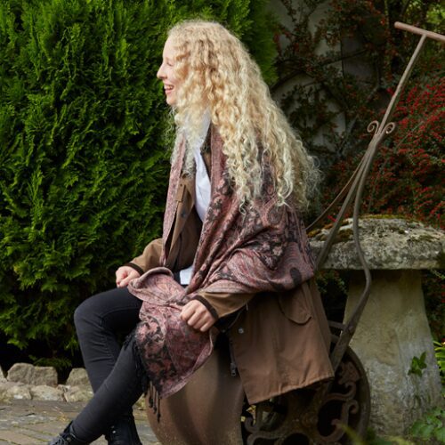 Blackshaw's 'Sophisticated' Paisley Wrap